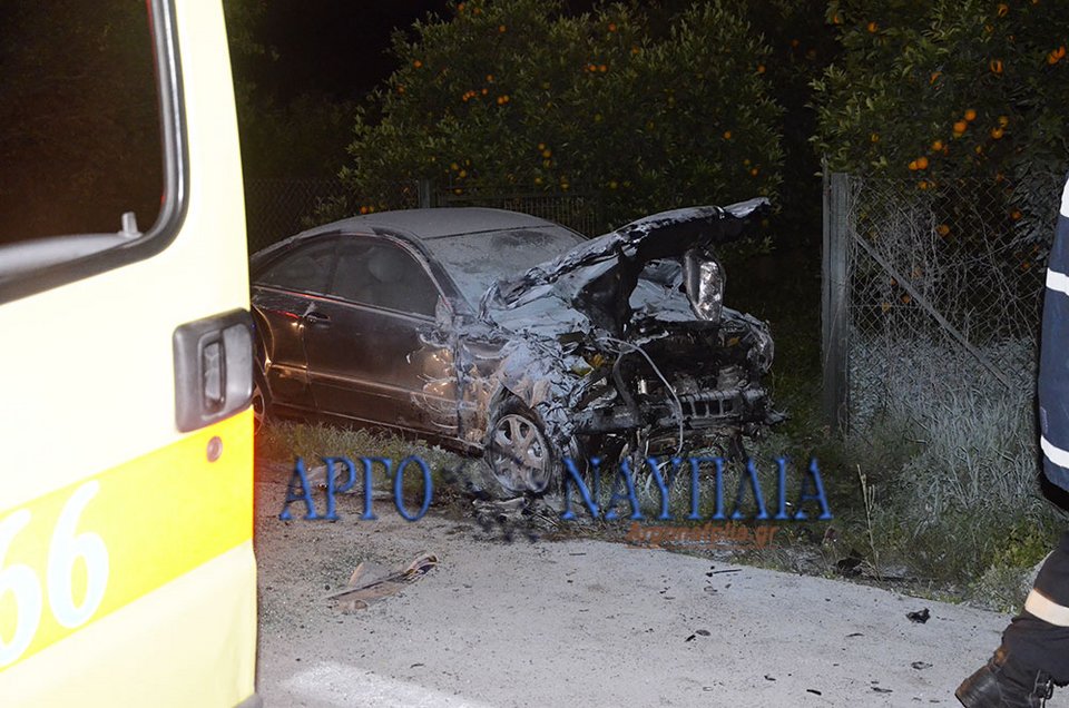 Σοκαριστικό τροχαίο στην Αργολίδα -Απανθρακώθηκε οδηγός ΙΧ [εικόνες&βίντεο] | iefimerida.gr 2