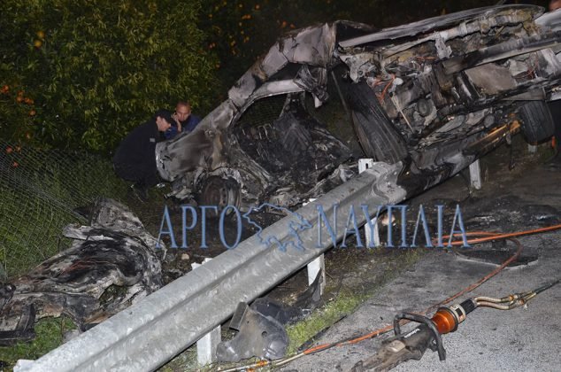 Σοκαριστικό τροχαίο στην Αργολίδα -Απανθρακώθηκε οδηγός ΙΧ [εικόνες&βίντεο] | iefimerida.gr 0