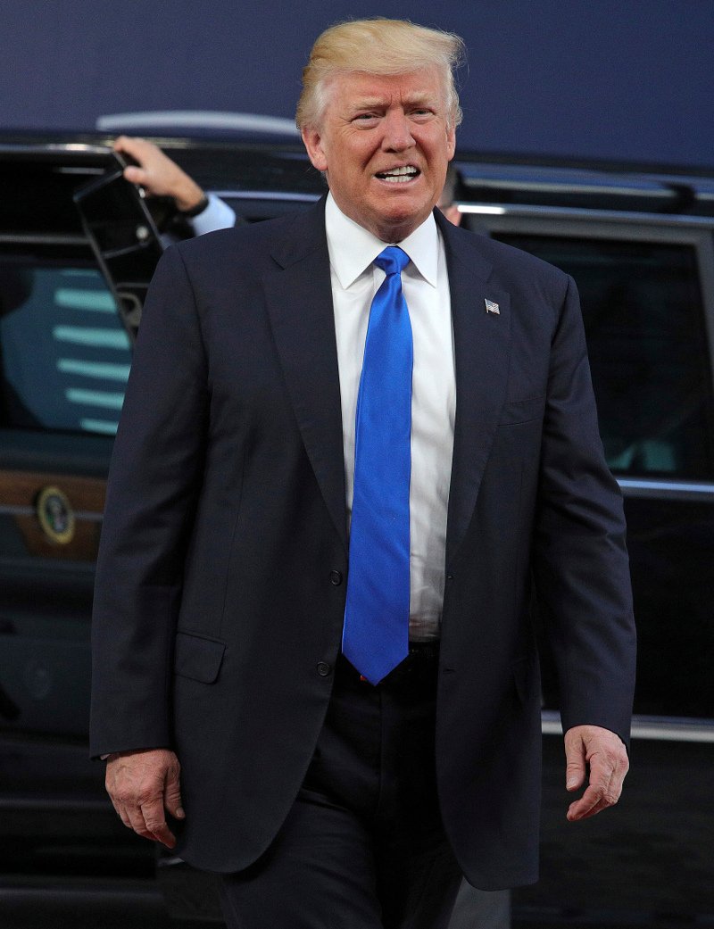 Στις Βρυξέλλες ο Τραμπ -Τον υποδέχθηκαν Τουσκ και Γιούνκερ [εικόνες] | iefimerida.gr 0