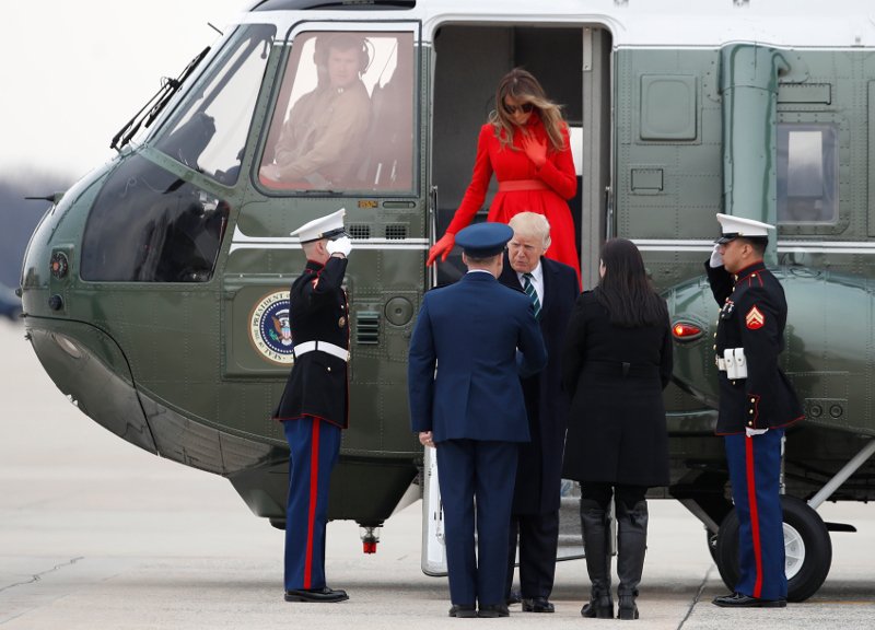 Πεθερόπληκτος και ο Τραμπ -Το Σαββατοκύριακο έκανε διακοπές μαζί με τους γονείς της Μελάνια [εικόνες] | iefimerida.gr 13