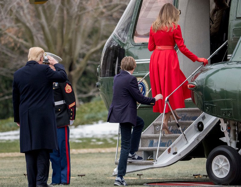 Πεθερόπληκτος και ο Τραμπ -Το Σαββατοκύριακο έκανε διακοπές μαζί με τους γονείς της Μελάνια [εικόνες] | iefimerida.gr 12