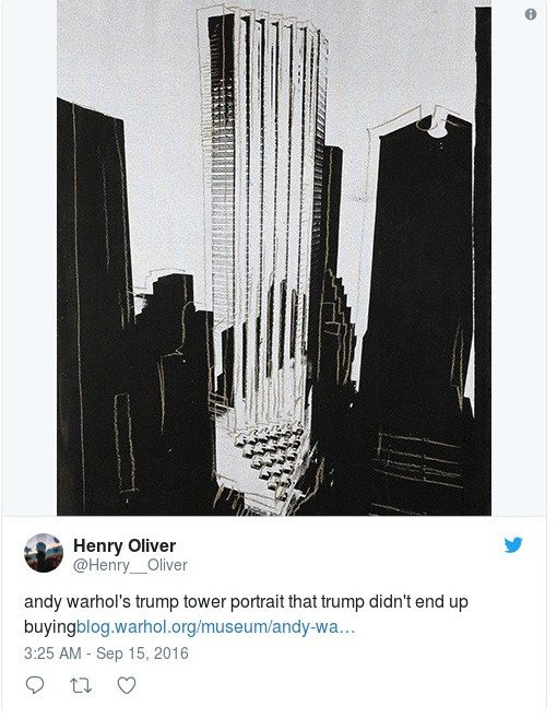 Ο Ντόναλντ Τραμπ δεν καταλαβαίνει τίποτα από τέχνη -Τι έκανε όταν γνώρισε τον Αντι Γουόρχολ [εικόνες] | iefimerida.gr 4