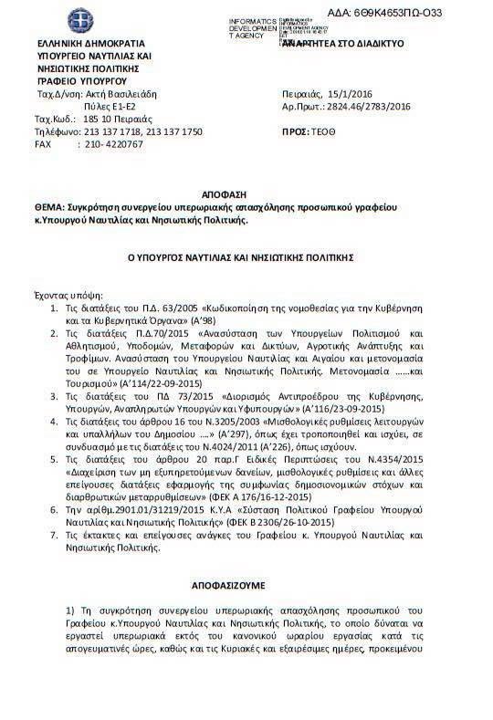Νέος διορισμός ΣΥΡΙΖΑ: Εβαλαν στο γραφείο του Δρίτσα και την σύζυγο του σκηνοθέτη του Τσίπρα [εικόνες] | iefimerida.gr 0