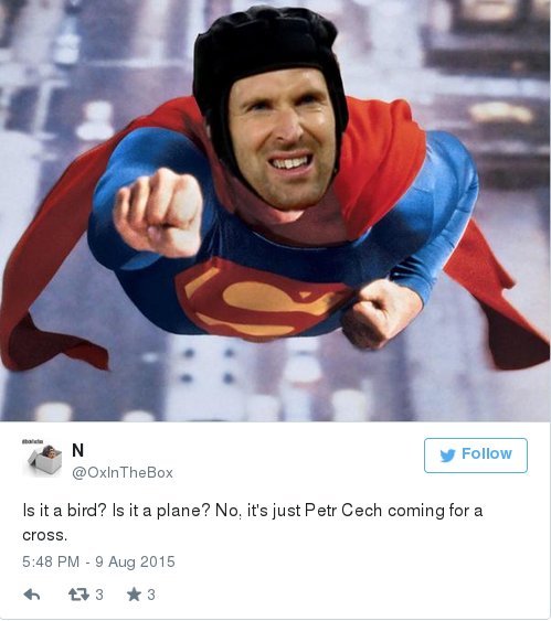 To twitter «γλέντησε» τον Τσεχ για την γκάφα στο ντεμπούτο του με την Αρσεναλ [εικόνες] | iefimerida.gr 0