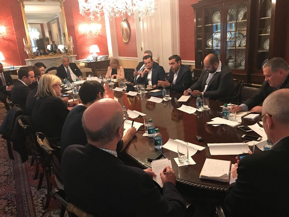 Ο Τσίπρας με μεγάλα ΜΜΕ και funds στις ΗΠΑ -«Η Ελλάδα επιστρέφει» | iefimerida.gr 0
