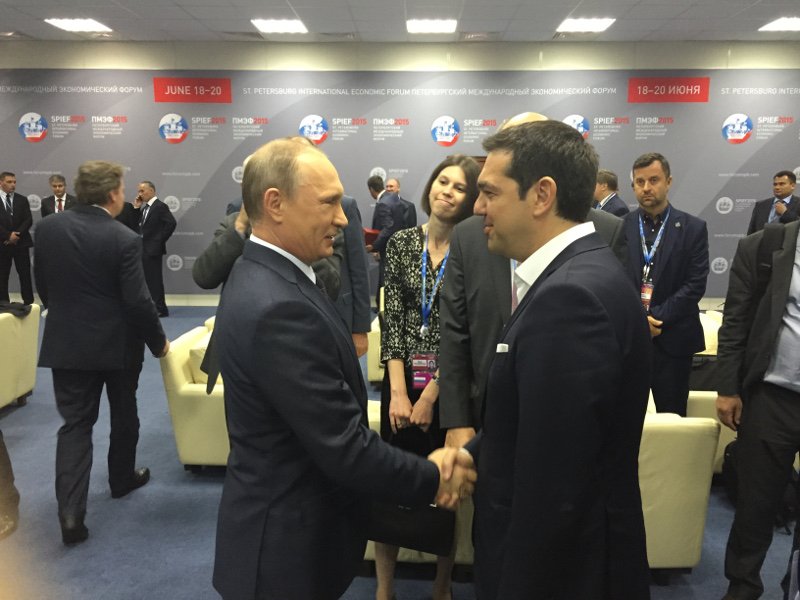 Ο Τσίπρας από την Αγία Πετρούπολη απειλεί την Ευρώπη  | iefimerida.gr 0