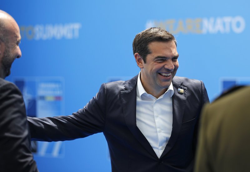 Ο Αλέξης Τσίπρας στις Βρυξέλλες