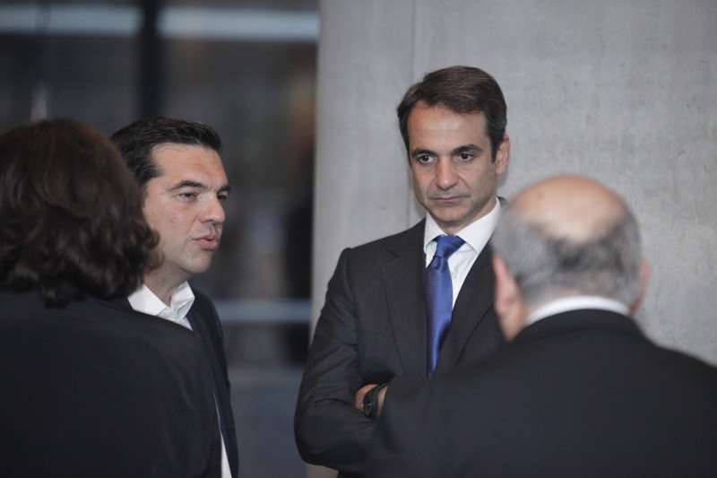 Το σκυθρωπό τετ α τετ Τσίπρα-Μητσοτάκη στο μουσείο της Ακρόπολης [εικόνες] | iefimerida.gr 2