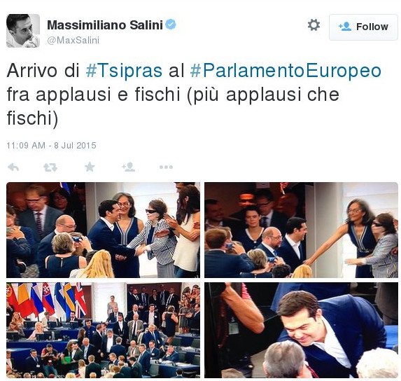 «Ο Σουλτς μόλις είδε τον Τσίπρα έδειχνε σαν να έχει καταπιεί καναρίνι» [εικόνα] | iefimerida.gr 2