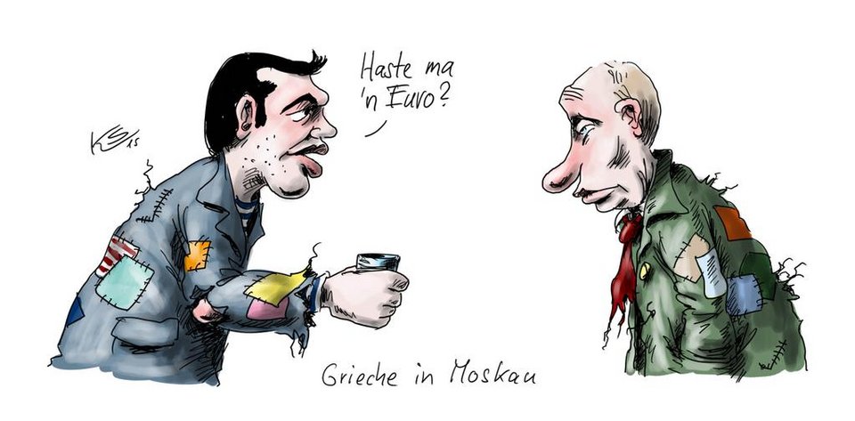 Το ειρωνικό σκίτσο με τους κουρελήδες Τσίπρα-Πούτιν που σαρώνει το διαδίκτυο [εικόνα] | iefimerida.gr 0