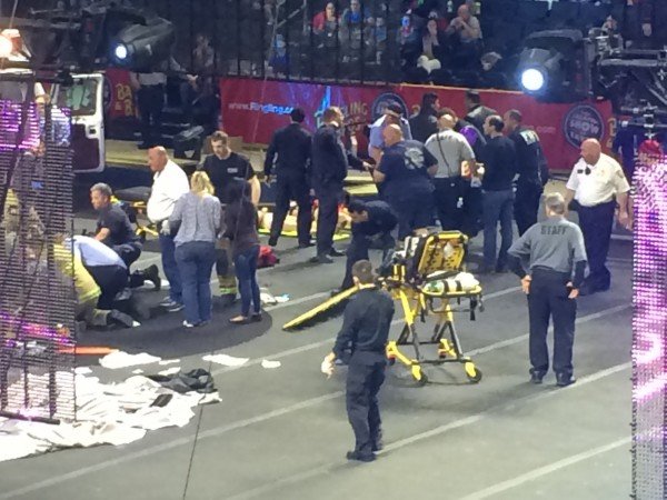 Το υπερθέαμα μετατράπηκε σε κόλαση -Γυναίκες ακροβάτες έπεσαν στο κενό [εικόνες & βίντεο] | iefimerida.gr 1