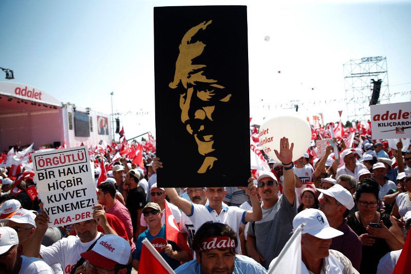 Τουρκία: Η «πορεία της δικαιοσύνης» έφτασε στην Κωνσταντινούπολη -Μετά από 25 ημέρες [εικόνες] | iefimerida.gr 2