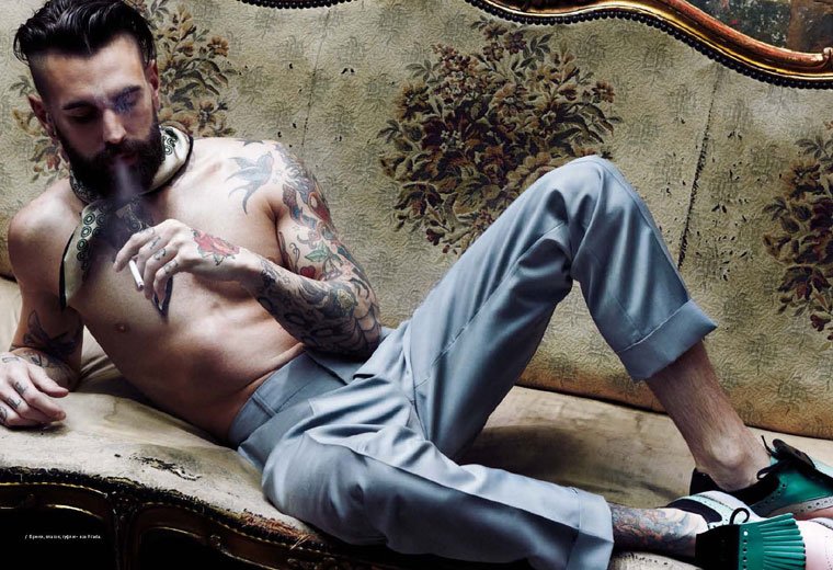 Ρικι Χαλ: Το μοντέλο με τα τατουάζ που έφερε στη μόδα τους hipsters [εικόνες] | iefimerida.gr 1