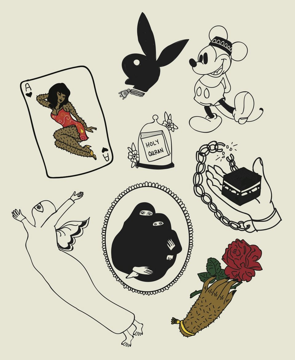 Αΰκα Χαν - Σχεδιάζει trendy μουσουλμάνες, με τρίχες, Nike και τατουάζ και κερδίζει τους κριτικούς [εικόνες] | iefimerida.gr 3