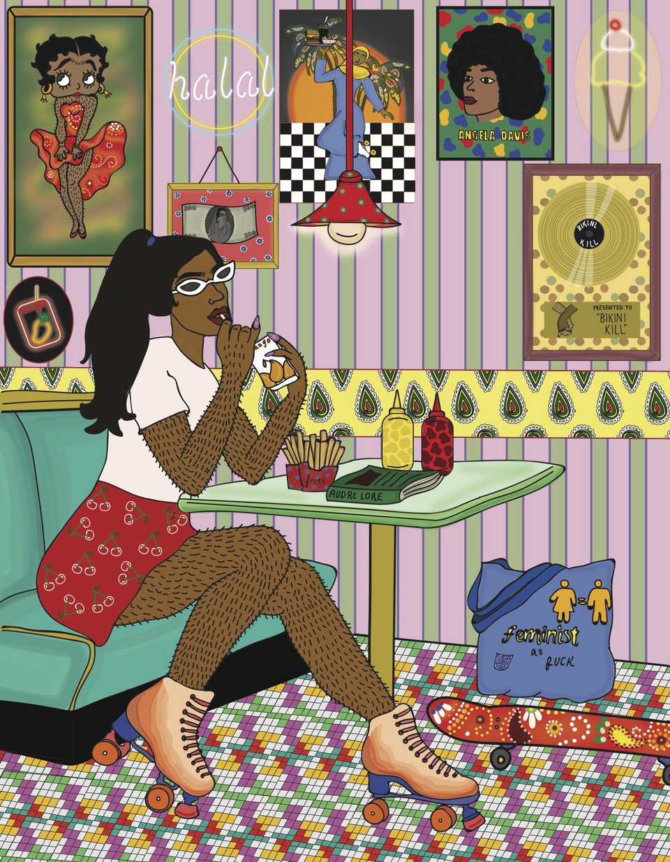 Αΰκα Χαν - Σχεδιάζει trendy μουσουλμάνες, με τρίχες, Nike και τατουάζ και κερδίζει τους κριτικούς [εικόνες] | iefimerida.gr 2