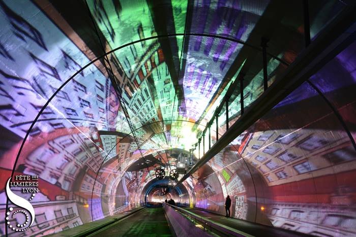 Σήραγγα μεταμορφώνεται σε σουρεαλιστική γκαλερί στη μεγαλύτερη γιορτή των Φώτων της Γαλλίας [εικόνες]  | iefimerida.gr 2