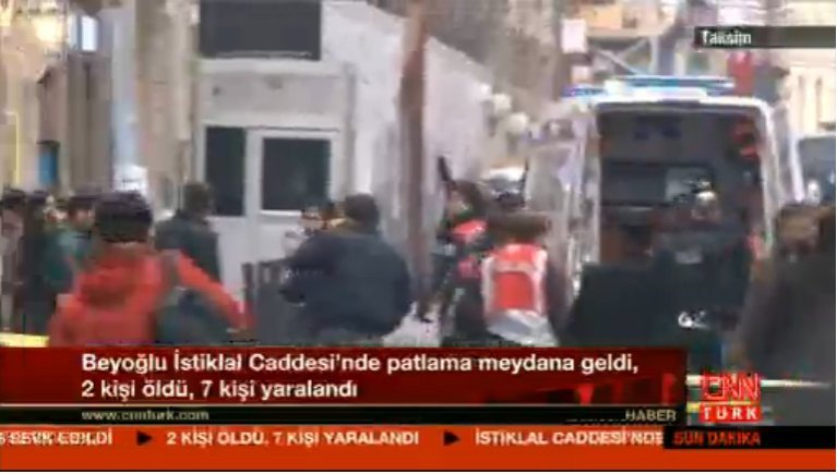 Ισχυρή έκρηξη στο κέντρο της Κωνσταντινούπολης -Πληροφορίες για 5 νεκρούς [εικόνες&βίντεο] | iefimerida.gr 4