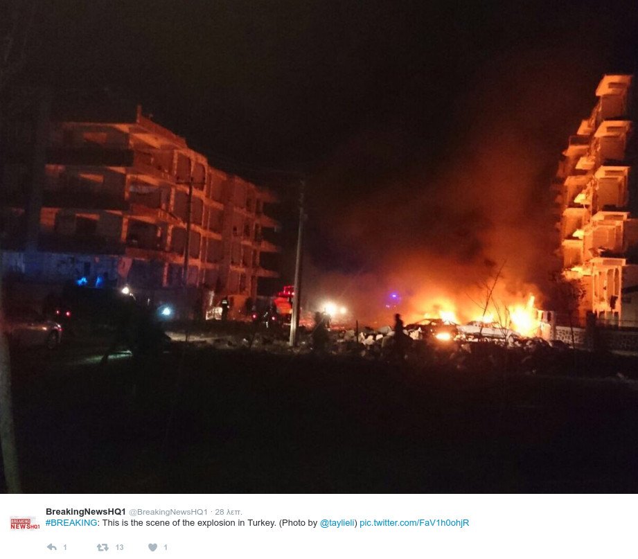 Τουρκία: Eκρηξη σε κτίριο όπου διαμένουν δικαστές -Ενα νήπιο νεκρό, 15 τραυματίες [εικόνες&βίντεο] | iefimerida.gr 0