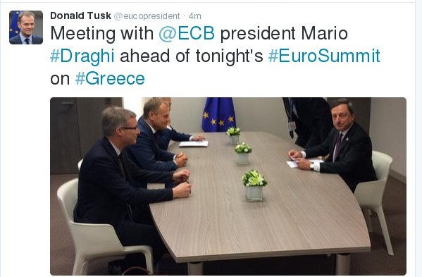 Τετ-α-τετ Τουσκ με Ντράγκι-Ντάισελμπλουμ  για την Ελλάδα [εικόνα & βίντεο] | iefimerida.gr 0