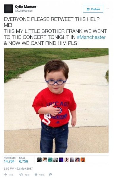 Μάντσεστερ: Αναρτούν ψεύτικους αγνοούμενους για να πάρουν «κλικ» ή να εκδικηθούν! [εικόνες] | iefimerida.gr 1