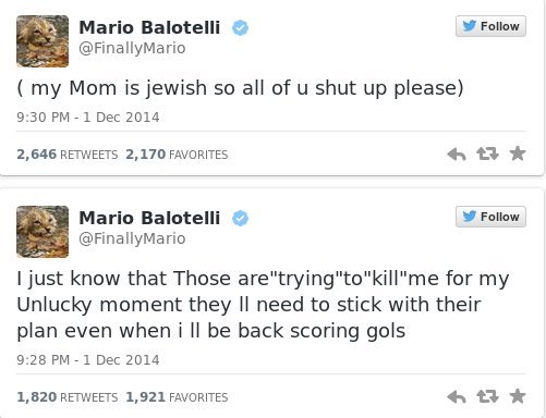 Ο Μπαλοτέλι κινδυνεύει με τιμωρία για ρατσιστική συμπεριφορά [εικόνες] | iefimerida.gr 1