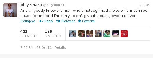 Πανηγύρισε δαγκώνοντας το hot dog οπαδού στην εξέδρα [βίντεο] | iefimerida.gr 0