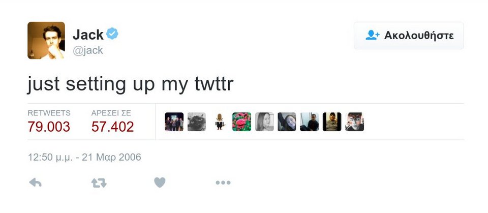 Χρόνια Πολλά Twitter – Εκλεισε 10 χρόνια - Αυτά είναι τα 10 πιο δημοφιλή «τιτιβίσματα» | iefimerida.gr 0