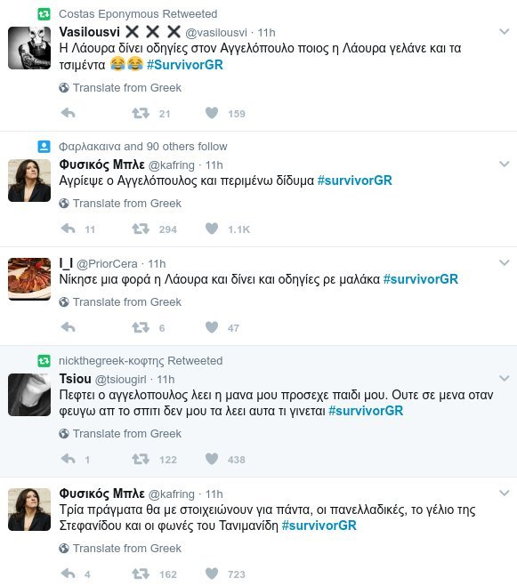 Ρεσιτάλ στο Τwitter: «Κέρδισαν Μπο και Λάουρα -Αύριο θα βγούμε και από τα Μνημόνια» | iefimerida.gr 3
