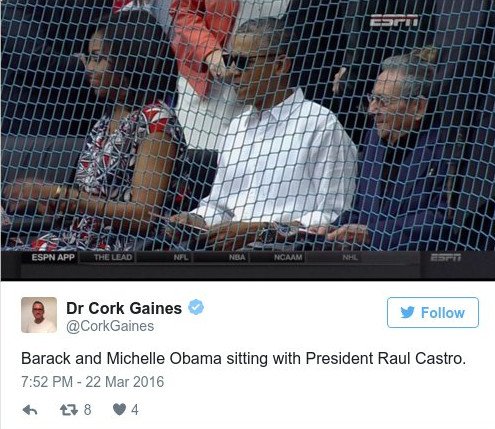 Ομπάμα και Κάστρο είδαν μαζί μπέιζμπολ [εικόνες & βίντεο] | iefimerida.gr 3