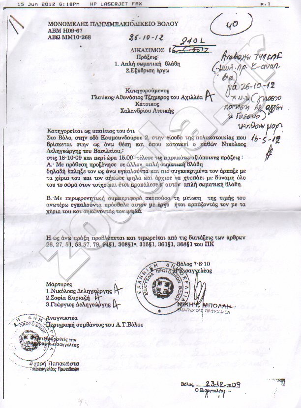 Για ξυλοδαρμό 84χρονου δικάζεται τον Οκτώβριο ο Θάνος Τζήμερος | iefimerida.gr 0