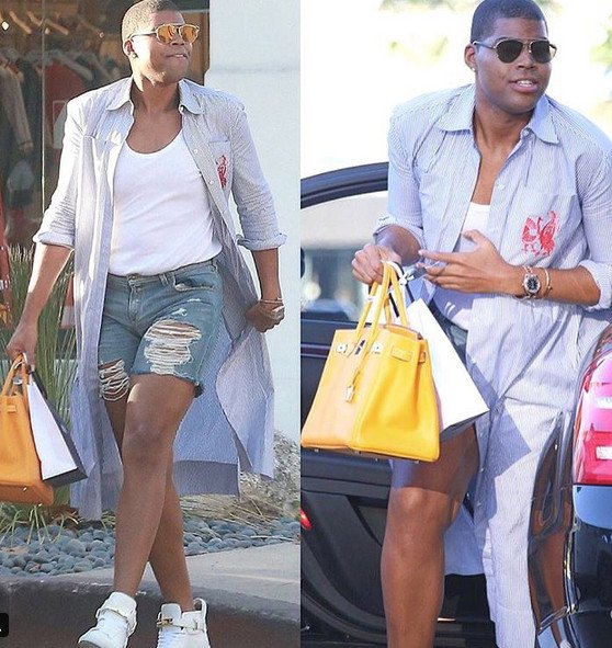 Ο 24χρονος γιος του Μάτζικ Τζόνσον με μίνι, καυτά σορτς και ψηλοτάκουνα [εικόνες] | iefimerida.gr 6