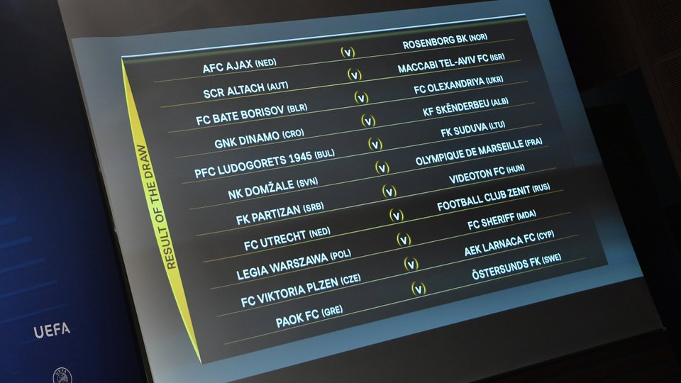 Europa League: Κόντρα στην Μπιλμπάο ο Παναθηναϊκός -Με Μπριζ η ΑΕΚ, με Εστερσουντ ο ΠΑΟΚ | iefimerida.gr 0