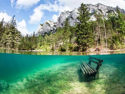 Eνας μικρός παράδεισος στην Αυστρία - Υποβρύχιο πάρκο βρέθηκε κάτω από λίμνη [εικόνες]  | iefimerida.gr 3