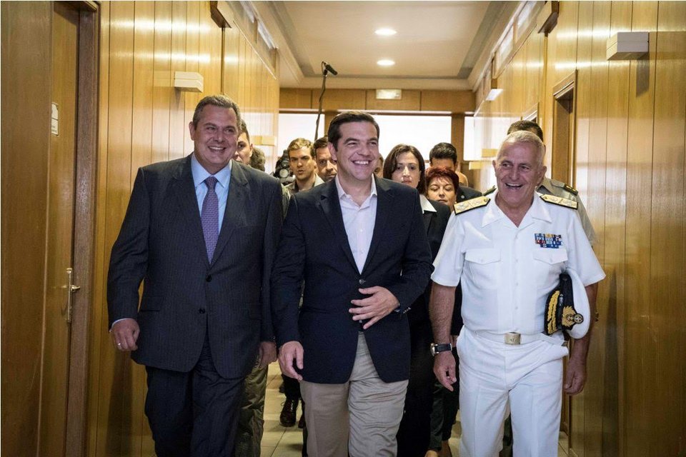 Ο Τσίπρας στο Πεντάγωνο – Παρακολούθησε την άσκηση «Παρμενίων» [εικόνες] | iefimerida.gr 4