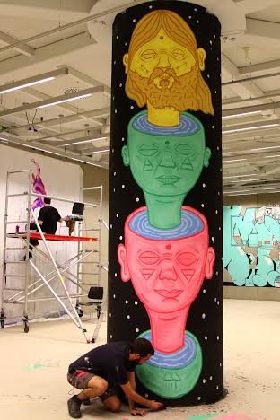 Κανένας σεβασμός: Γκραφιτάδες εισέβαλλαν με τα σπρέι τους στη Στέγη Γραμμάτων και Τεχνών [εικόνες] | iefimerida.gr 0