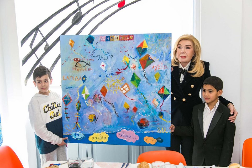 Επίσκεψη «Αποστολής» και της Μαριάννας Βαρδινογιάννη στο «Δημήτρειο» Κέντρο στο Μοσχάτο [εικόνες] | iefimerida.gr 3