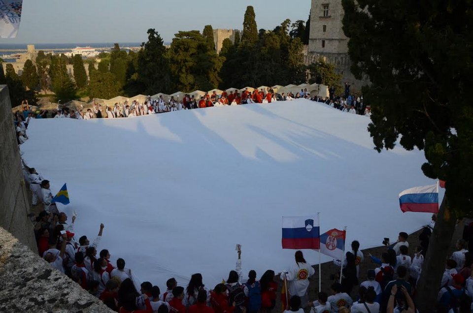 Ρόδος: Ηχηρό μήνυμα ειρήνης στην τελετή έναρξης του 1ου WTF Παγκοσμίου πρωταθλήματος Taekwondo Beach [εικόνες] | iefimerida.gr 5