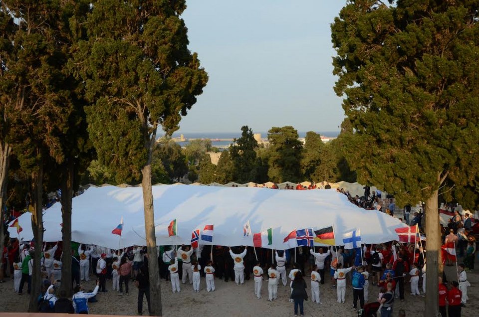 Ρόδος: Ηχηρό μήνυμα ειρήνης στην τελετή έναρξης του 1ου WTF Παγκοσμίου πρωταθλήματος Taekwondo Beach [εικόνες] | iefimerida.gr 4