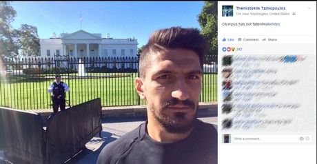 Η selfie ποδοσφαιριστή του ΠΑΣ Γιάννινα στον Λευκό Οίκο [εικόνα] | iefimerida.gr 0