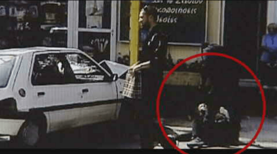 Η στιγμή της σύλληψης του κακοποιού