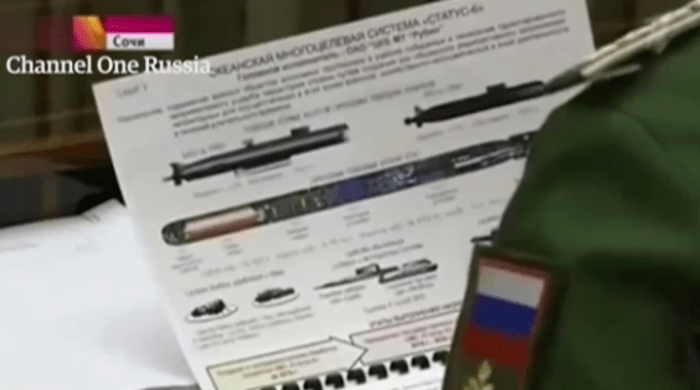 Γκάφα ολκής από την ρωσική τηλεόραση - Εδειξε απόρρητα στρατιωτικά έγγραφα του Πούτιν [εικόνα] | iefimerida.gr 0