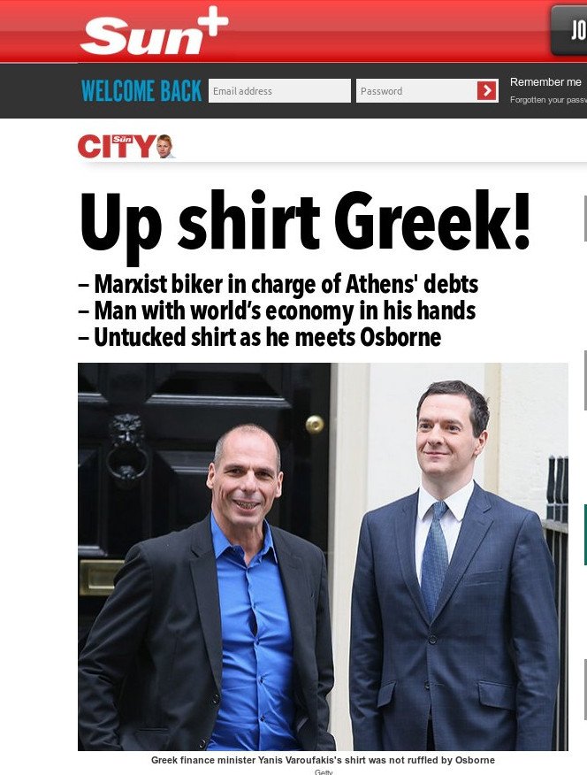 Sun για Βαρουφάκη: Αυτός ο μαρξιστής μηχανόβιος με το ανοιχτό πουκάμισο [εικόνες] | iefimerida.gr 1