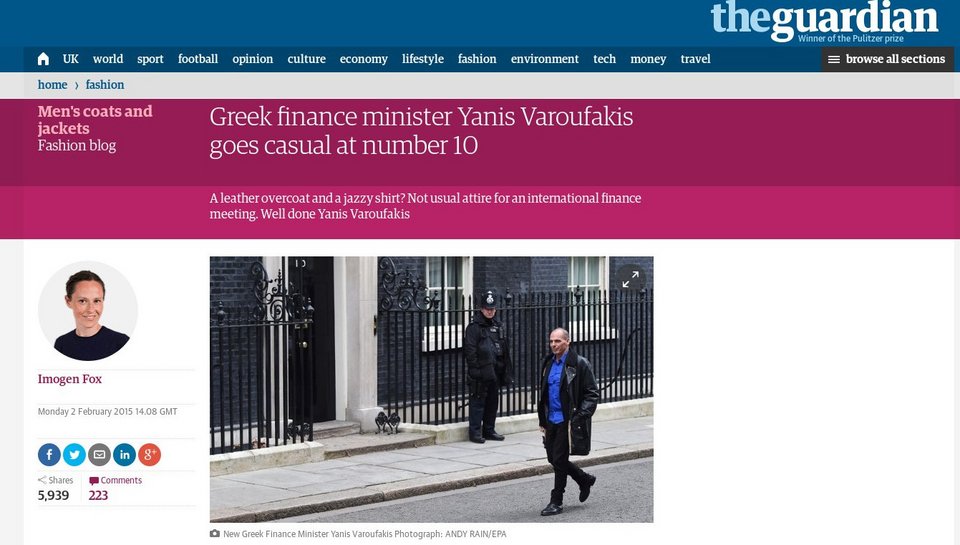 Sun για Βαρουφάκη: Αυτός ο μαρξιστής μηχανόβιος με το ανοιχτό πουκάμισο [εικόνες] | iefimerida.gr 2