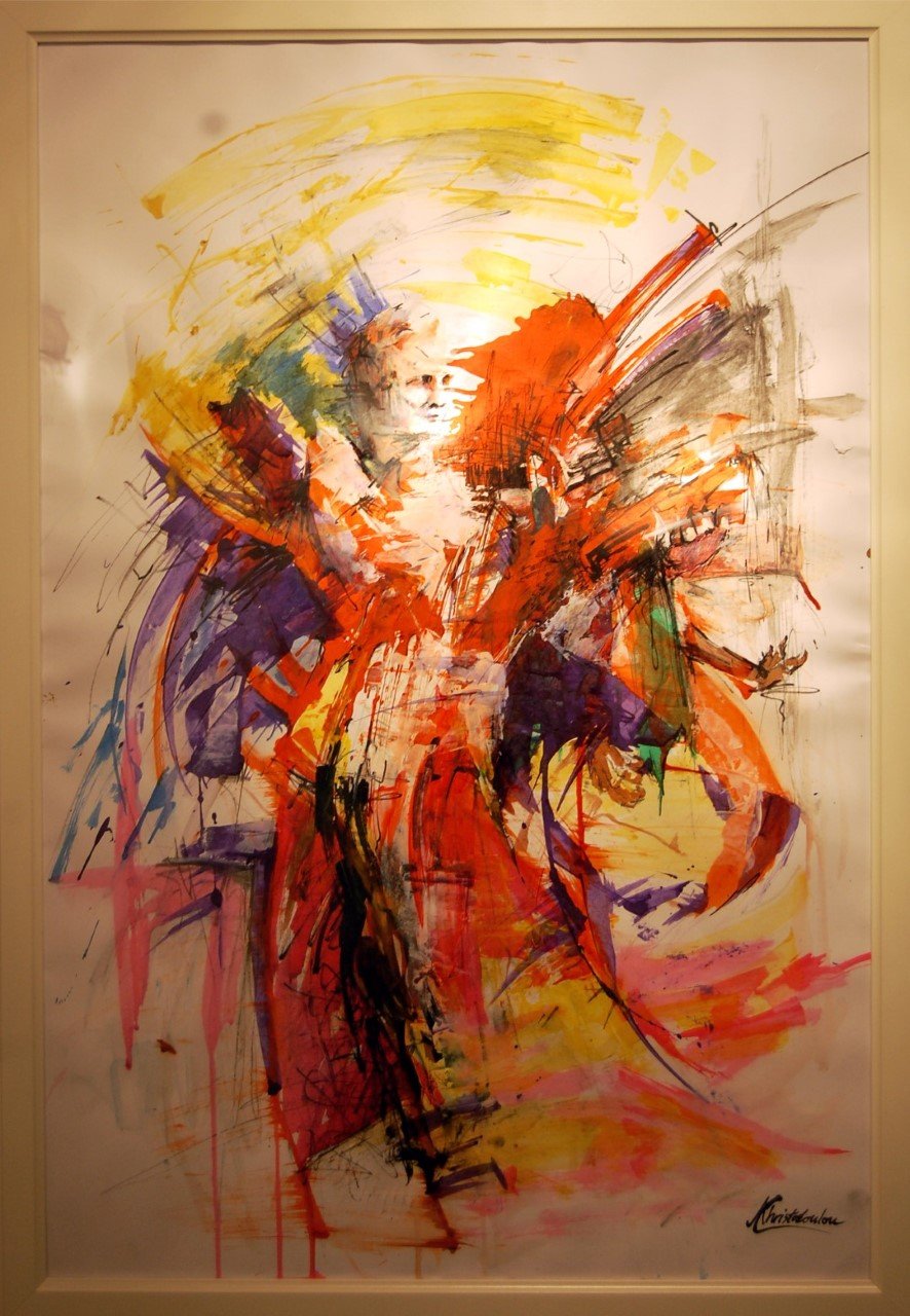 Βάζουν σε αίθουσα τέχνης street Art και γκράφιτι -Με καμβάδες, ξύλα, stencil, ακρυλικά [εικόνες]  | iefimerida.gr 1