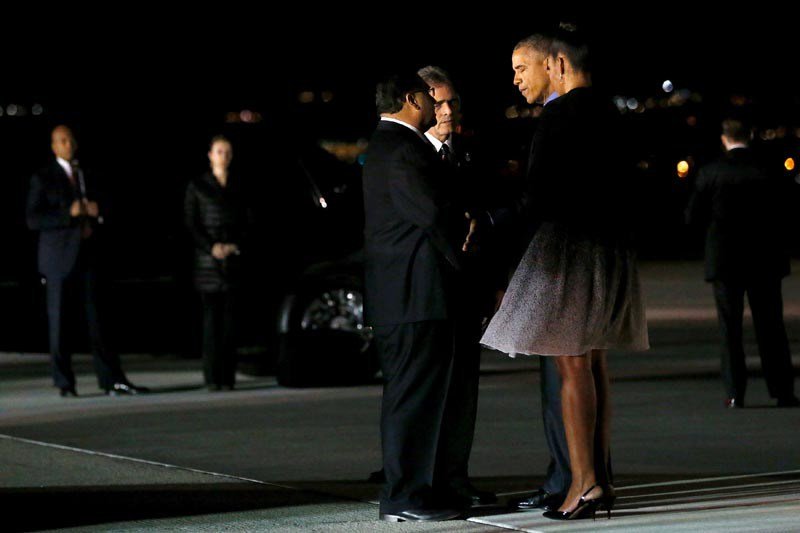 Συγγενείς θυμάτων του Σαν Μπερναρντίνο συνάντησε ο Ομπάμα [εικόνες]  | iefimerida.gr 1