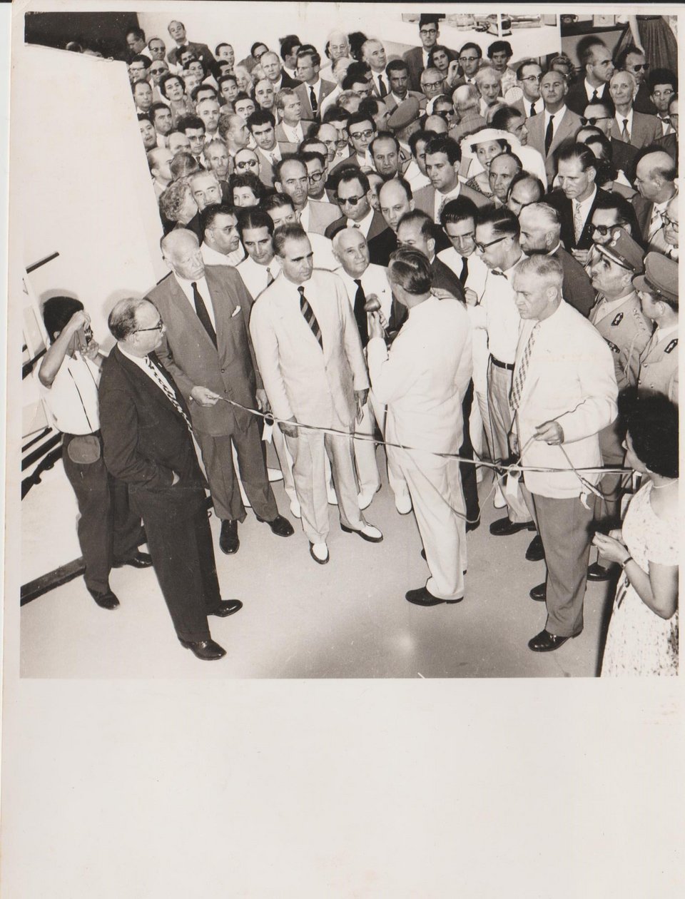 Τα επίσημα εγκαίνια της ΔΕΘ του 1957 έκανε ο Κωνσταντίνος Καραμανλής