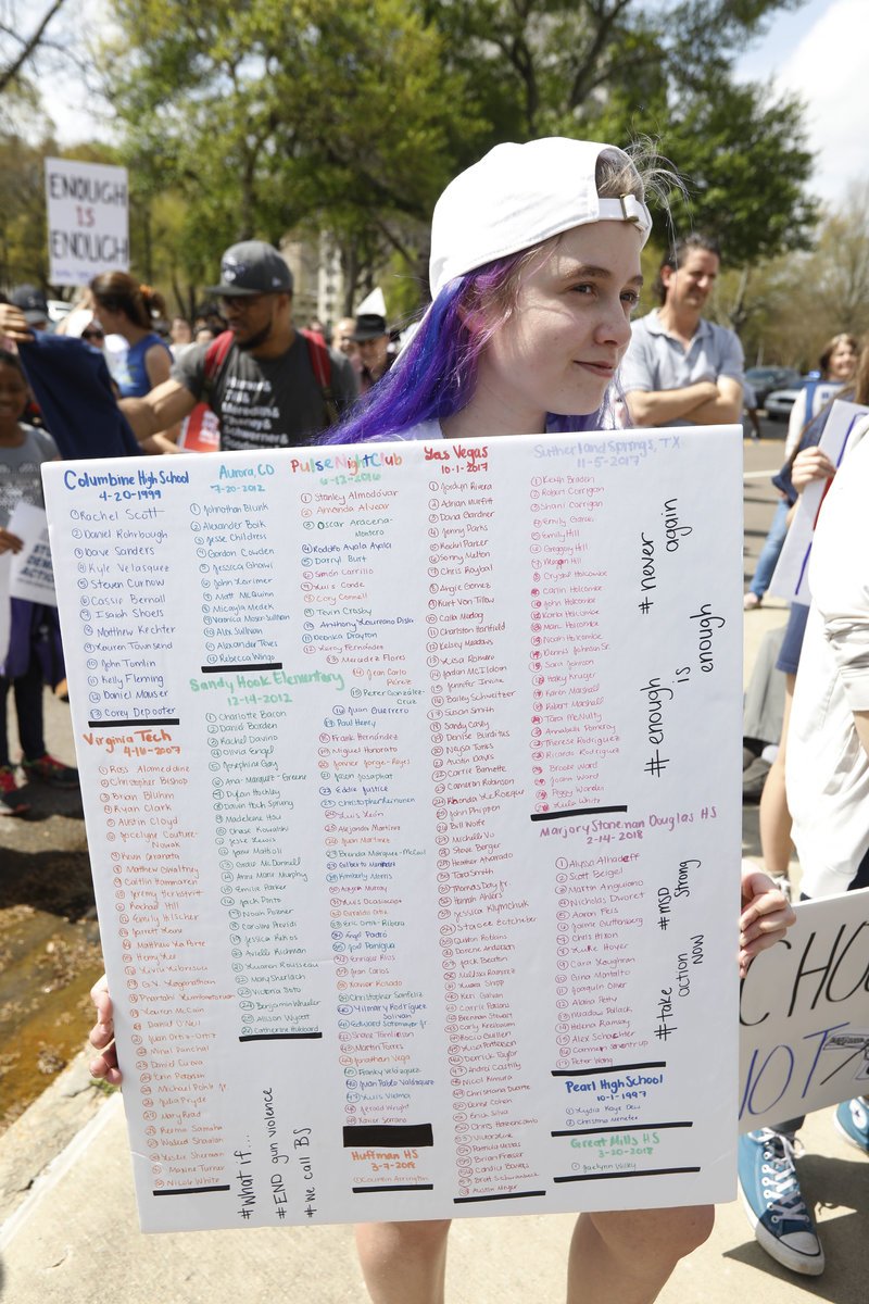 ΗΠΑ: Πάνω από 1 εκατ. άνθρωποι στους δρόμους -Διαμαρτυρήθηκαν κατά των όπλων [εικόνες] | iefimerida.gr 9