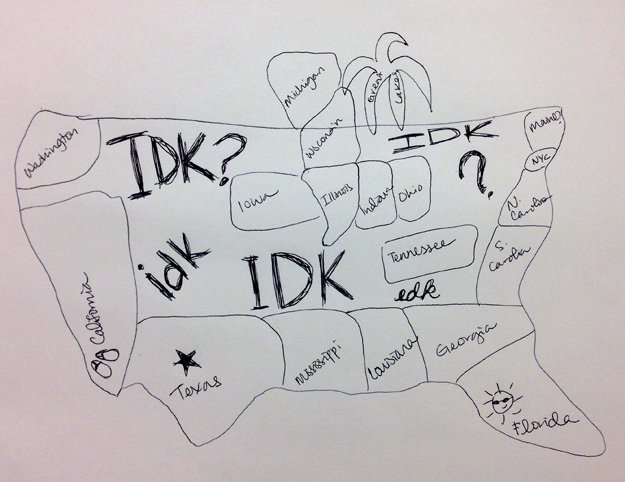 Τους ζήτησαν να ζωγραφίσουν το χάρτη τις ΗΠΑ και ιδού το αποτέλεσμα-Οι Αμερικανοί είναι αγεωγράφητοι  [εικόνες] | iefimerida.gr 3