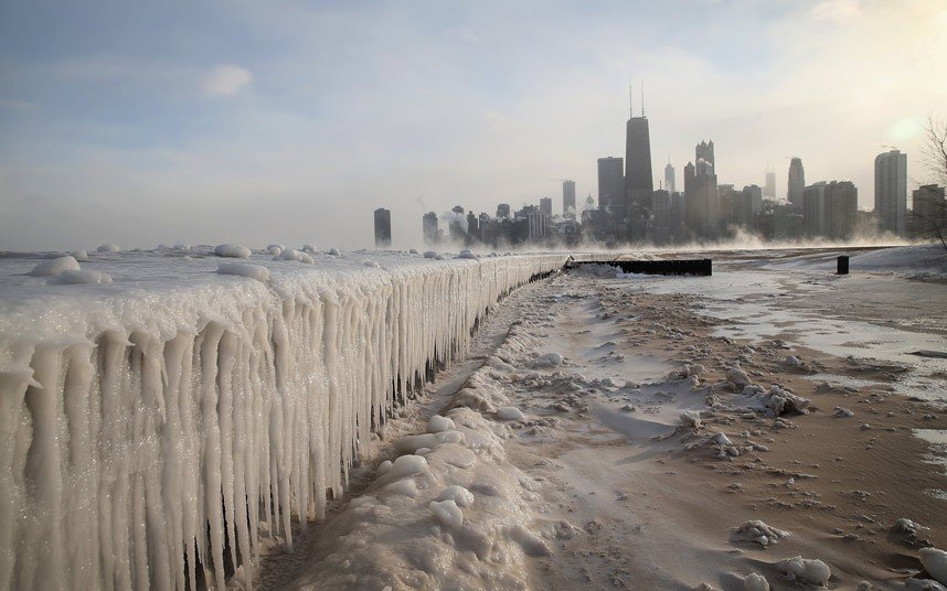 Στο έλεος του πολικού ψύχους 158 εκατομμύρια Αμερικανοί -Οι ΗΠΑ μετατρέπονται σε... Σιβηρία [εικόνες&βίντεο] | iefimerida.gr 6