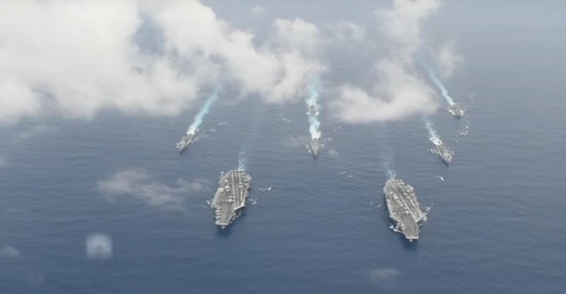 Ιαπωνία: Αμερικανικό αεροπλανοφόρο πραγματοποίησε τριήμερη ναυτική άσκηση [εικόνες & βίντεο] | iefimerida.gr 0